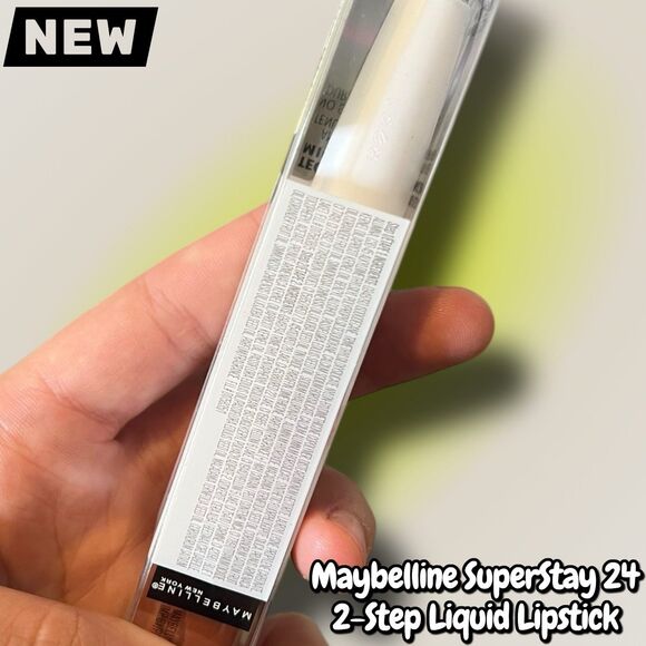 NEW Maybelline SuperStay 24 2-Step Liquid Lipstick – Shade 235 Loaded Latte - Picture 6 of 8
